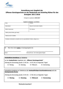 Anmeldung Ganztag 2017_2018 - Realschule am Drömling Rühen