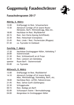 Guggemusig Fasadeschr&auml;nzer