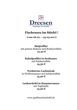 Informationen! - Gasthaus im Stiefel