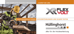 LIVEVORFÜHRUNGEN UND SELBER TESTEN
