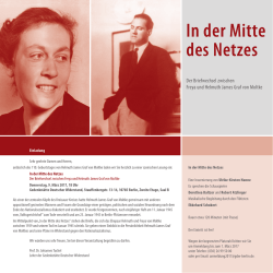 In der Mitte des Netzes - Gedenkst&auml;tte Deutscher Widerstand