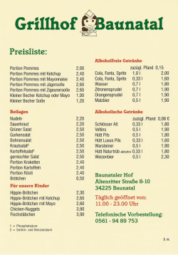 Imbiskarte