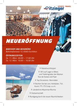 Infos - Eitzinger Sports