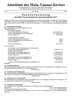 Amtsblatt 11/2017 - Main-Taunus