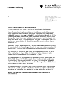 Herrlich schr&auml;g und schief &ndash; typisch Paul Maar