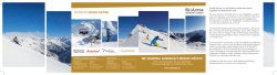 Infoflyer Skigebietsverbindung