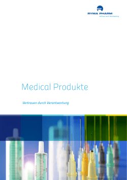 Medical Produkte - ryma pharm gmbh