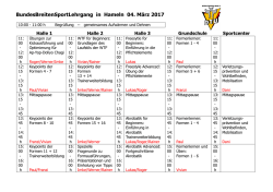 DTU - BBSL 2017 - Hameln