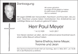 Herr Paul Meyer