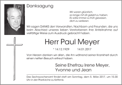 Herr Paul Meyer