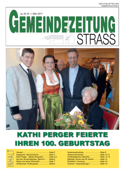 Inhalt - B&uuml;rgermeister Zeitung
