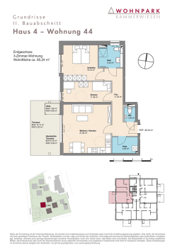 Haus 4 &ndash; Wohnung 44 - Wohnpark Kammerwiesen