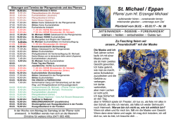 Pfarrblatt - Pfarrei St. Michael / Eppan