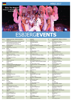 Esbjerg Events März