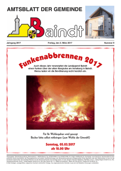 Amtsblatt vom 03.03.2017