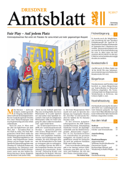 Dresdner Amtsblatt 9/2017