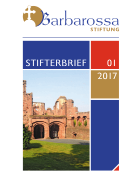Stifterbrief_2017 - Barbarossa