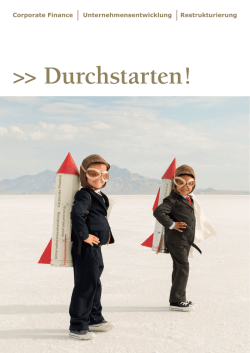 Durchstarten! - Concentro Management AG