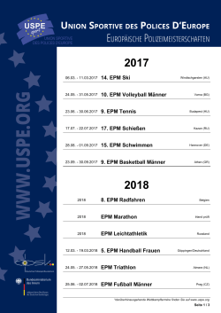 Zum EPM-Wettkampfkalender