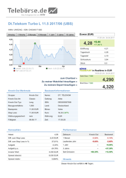 Dt.Telekom Turbo L 11.5 2017/06 (UBS)