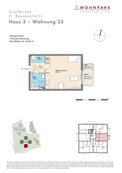 Haus 3 – Wohnung 33 - Wohnpark Kammerwiesen