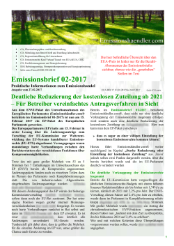 Emissionsbrief 02-2017