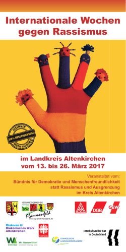 Internationale Wochen gegen Rassismus