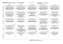 W11 als PDF - Culinarium Time Out