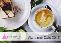 Alzheimer Café 2017