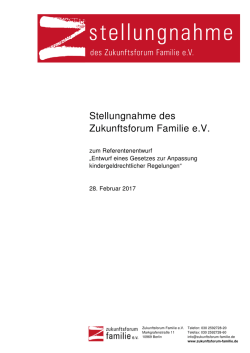 Stellungnahme Anpassung kindergeldrechtlicher Regelungen_ZFF_endg