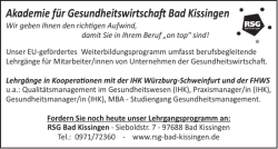 Akademie für Gesundheitswirtschaft Bad Kissingen