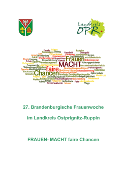 Eine &Uuml;bersicht zu den Veranstaltungen finden Sie hier!