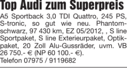 Top Audi zum Superpreis