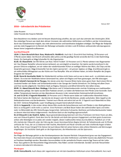 Information zum Begleitbrief: Am 28