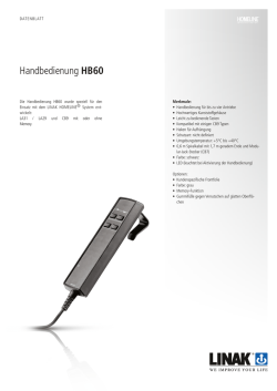 Handbedienung HB60