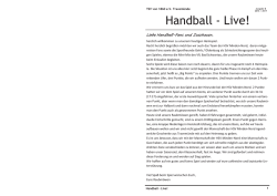 Handball - Live!