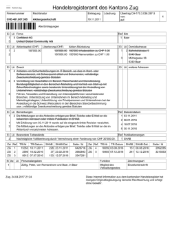 Internetauszug