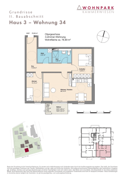 Haus 3 &ndash; Wohnung 34 - Wohnpark Kammerwiesen