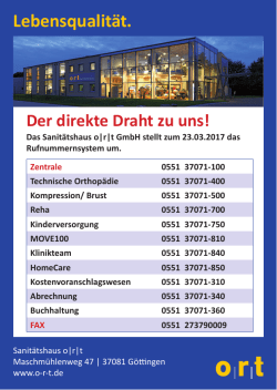 Jetzt ansehen&hellip; - Sanit&auml;tshaus ort
