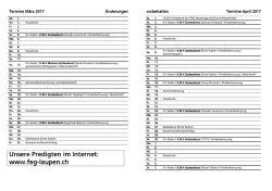 März/April 2017 - FEG