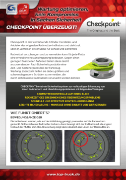 Info &uuml;ber Checkpoint