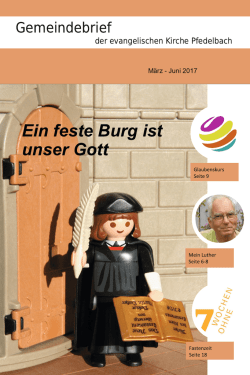 Ein feste Burg ist unser Gott