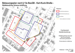 Bebauungsplan nach § 13a BauGB - Karl-Kuck-Straße -