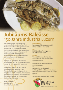Jubiläums-Baleässe