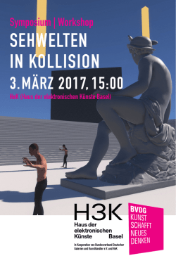 sehwelten in kollision - Bundesverband Deutscher Galerien