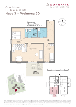 Haus 3 – Wohnung 30 - Wohnpark Kammerwiesen
