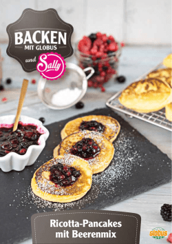Ricotta-Pancakes mit Beerenmix