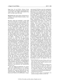 J. Segal: Art and Politics 2017-1-158 Segal, Joes: Art - H-Soz-Kult