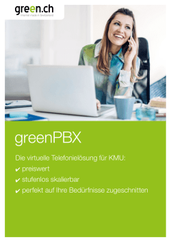 greenPBX - Green.ch