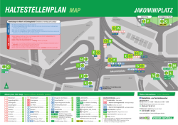 Haltestellenplan Jakominiplatz
